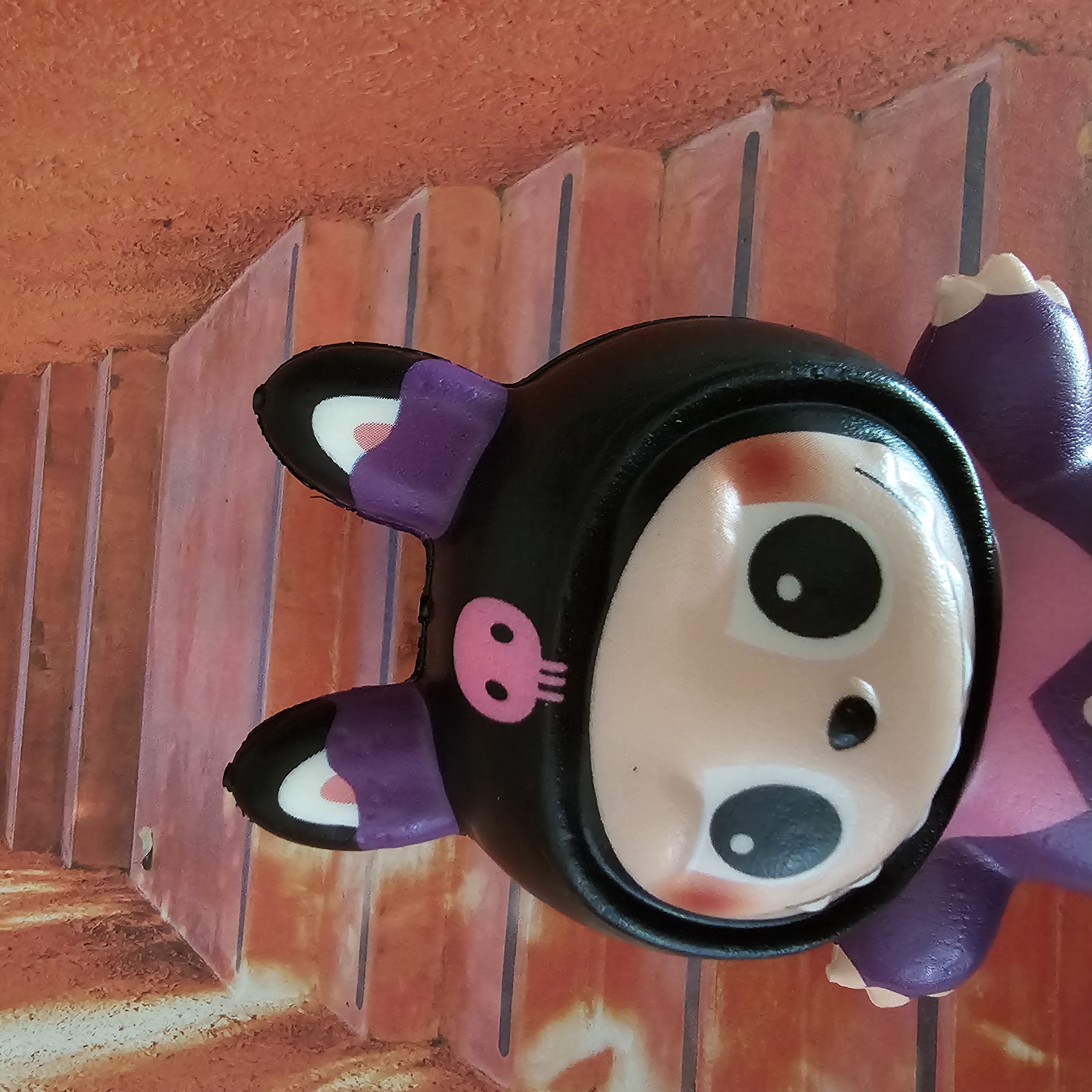Labubu look alike (Lafufu) squishy met je naam