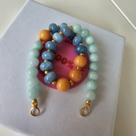 Festival 50/50 beads connectie stuk