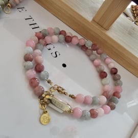 Jade message box ketting Love