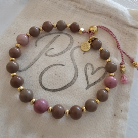 Rhodoniet BlessingMala 6mm