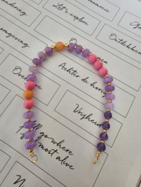Festival 50/50 beads connectie stuk