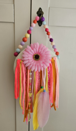 Boho tasje pimpen (rond model) Atelier PS♡