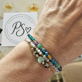 Tiny Treasure beads Elastisch armbandje | PS♡