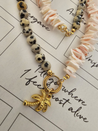 Schelp Peach 50/50 beads