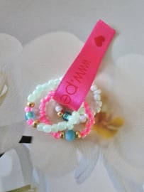 Setje met elastische ringetjes