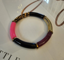 Tube armband op elastiek