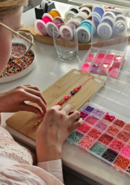 Workshop Blossom armband knopen