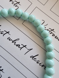 Minty 50/50 beads connectie stuk