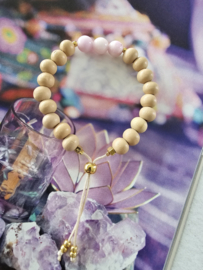 KinderMala armband met Jade