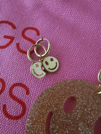 Little Smiley oorbellen goud