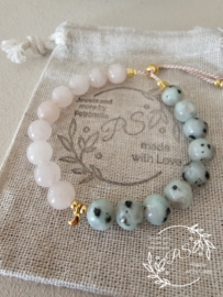 KrachtMala Kiwi Jasper en Rozenkwarts