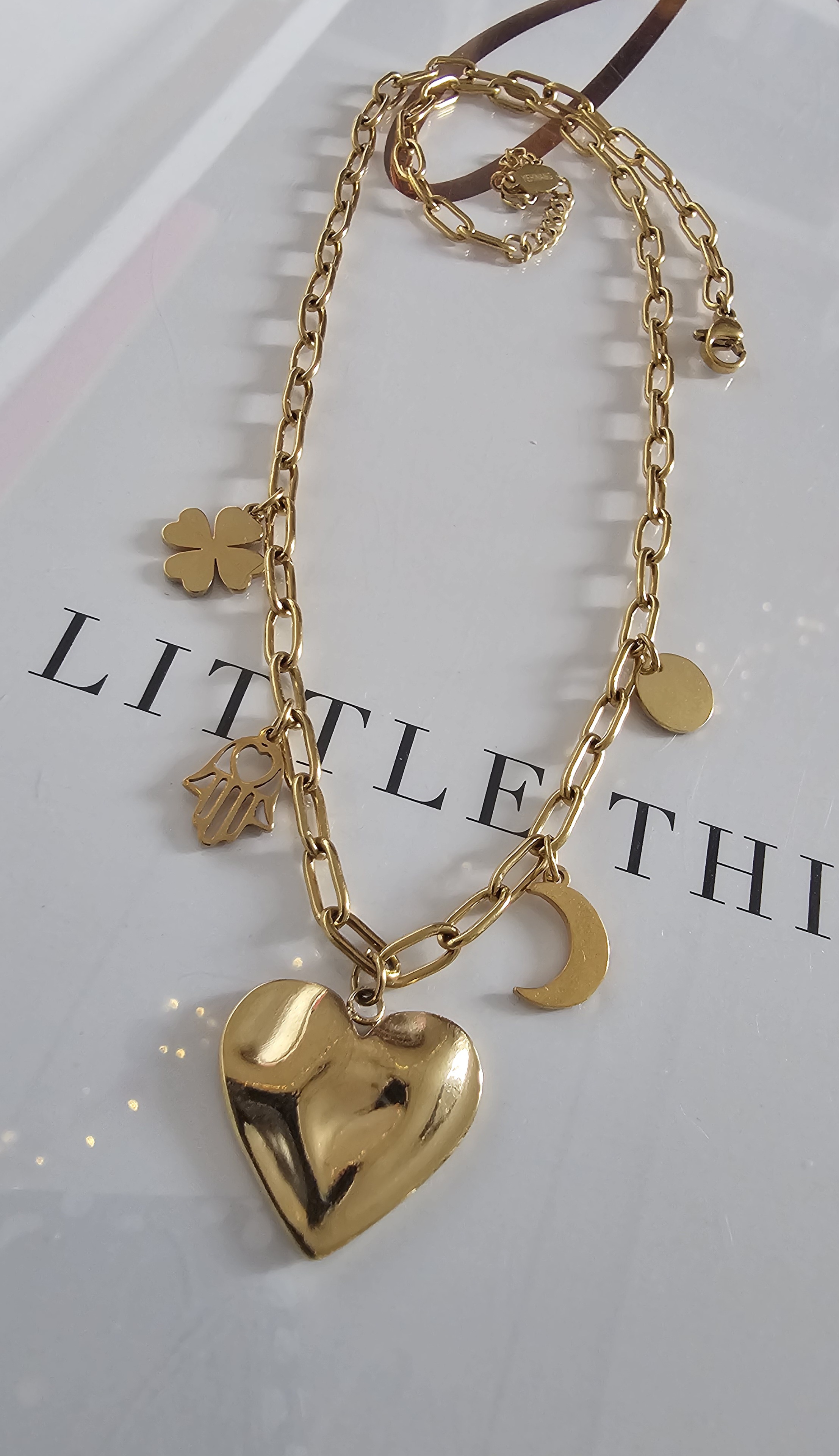 Stainless steel bedelketting
