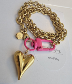 Rebelvibe ketting pink