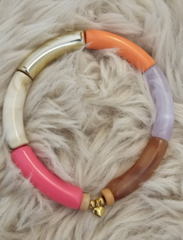 Tube armband op elastiek