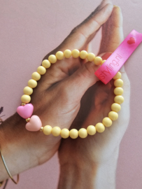 Two Hearts beats as one armbandje