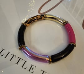 Tube armband op elastiek