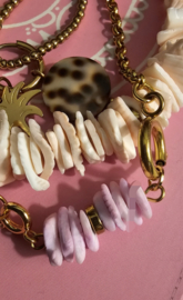 Basis ketting 3mm smalle schakel (stainless steel)