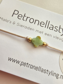Wensarmbandje Australische Jade