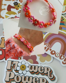 Zondag 7 April Workshop bloemen armband maken