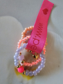 Setje met elastische ringetjes