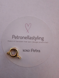 Extra Mini slotje om 50/50 beads te koppelen
