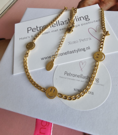 Smiley ketting
