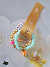 Setje met elastische ringetjes