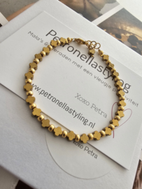 Hematiet armbandje Luck