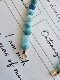 Sea stone 50/50 beads