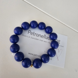 Armband met grote kauwgombal kralen