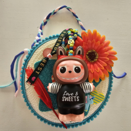 Stitch & Labubu feestje | tasje met squishy