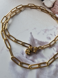 Basisketting Paperclip stainless steel