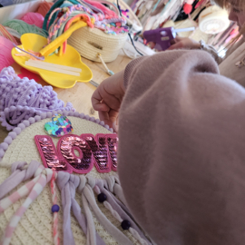 Rond tasje pimpen Kinderfeestje