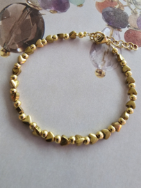 Hematiet Hartjes armbandje