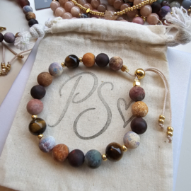 Mama Gaia BlessingMala Tijgeroog 8mm