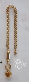 Verlengstuk voor ketting Messagebox LOVE