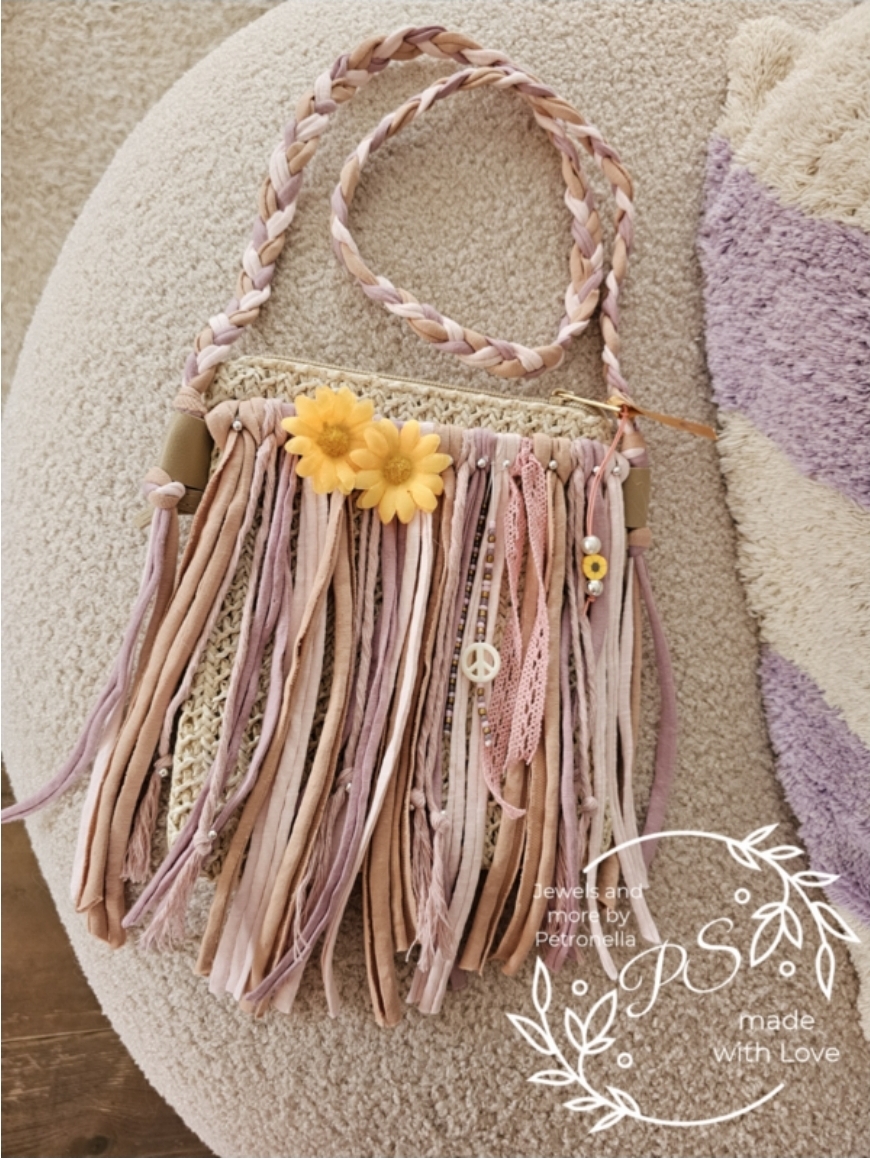 Boho tasje met rits (KidsStyle)