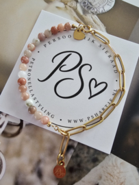 Blossom Jaspis armband | Duo Essence collectie