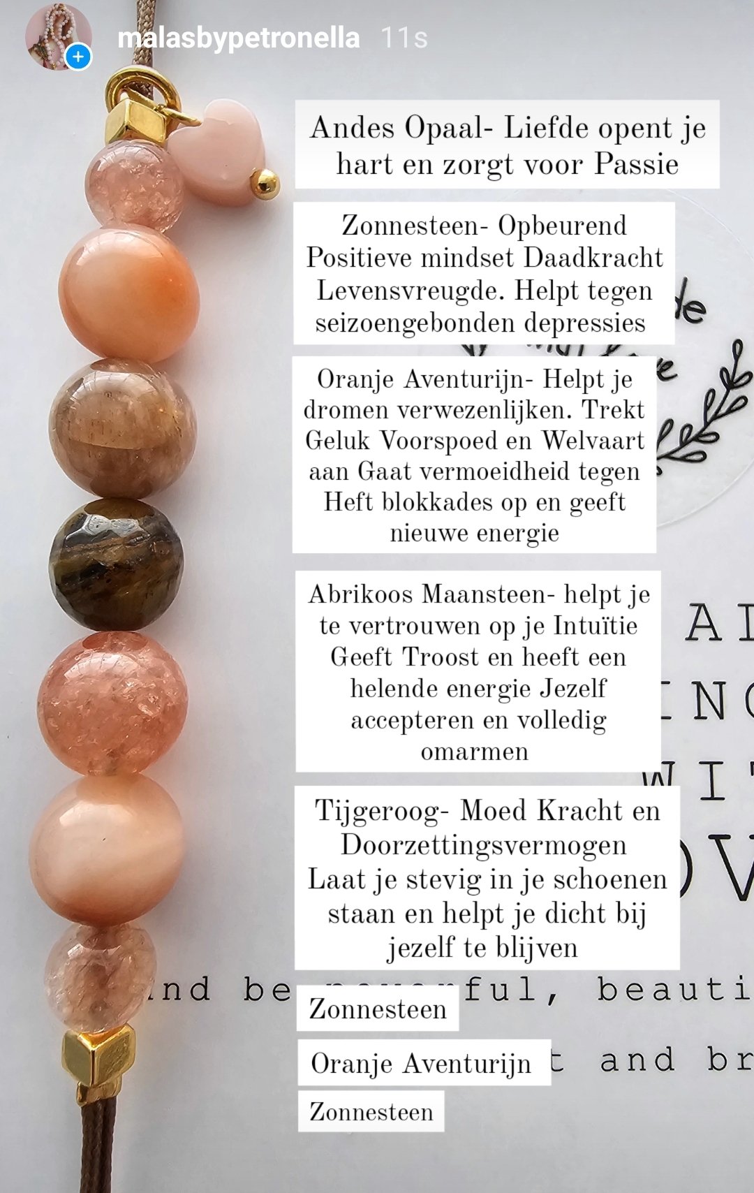 Bewustwordings armbandje