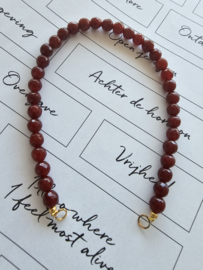 Carneool 50/50 beads