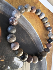 Natuursteen mix armband