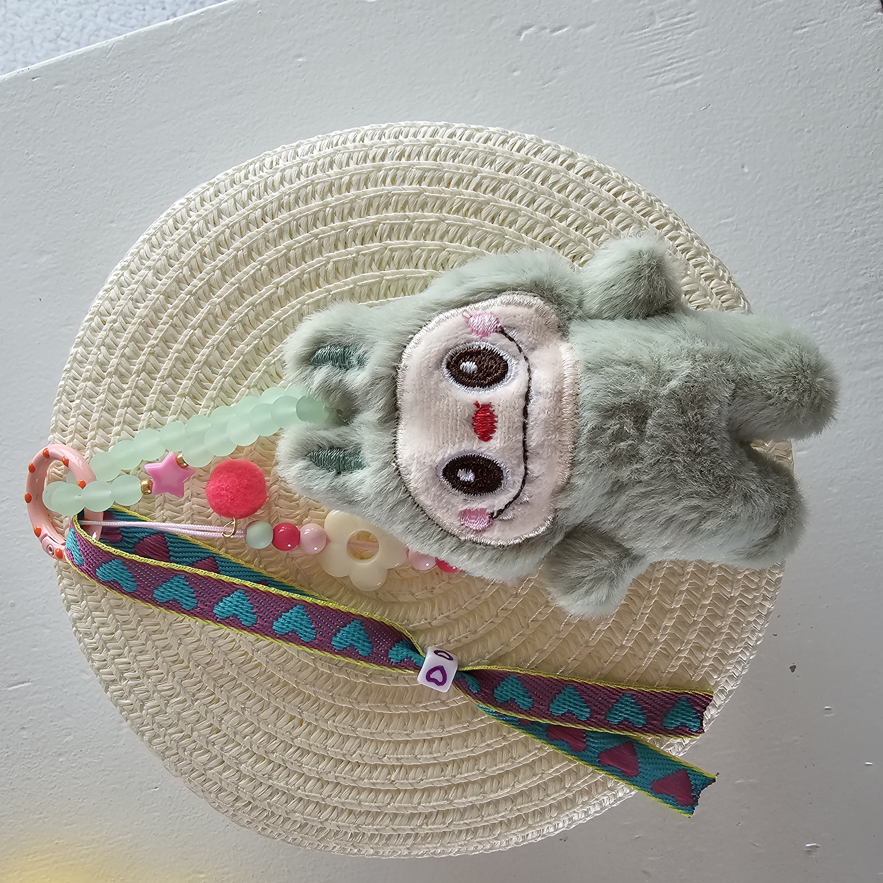 Labubu mini knuffel tashanger