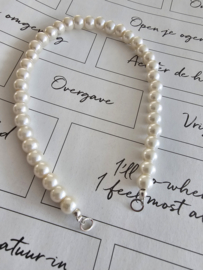 Pearl look 50/50 beads
