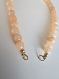 Calciet Peach 50/50 beads