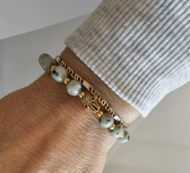 Kiwi Jaspis HappyMala 6mm