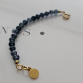 Blauwe Saffier modulair deel | Duo Essence collectie