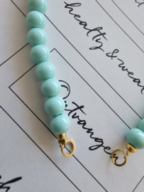 Minty 50/50 beads connectie stuk