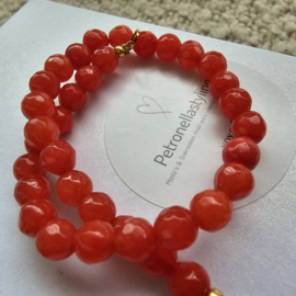 Red lips 50/50 beads