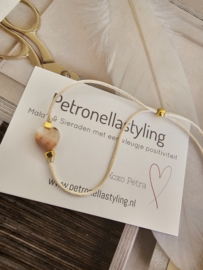 Armbandje Agaat ♡