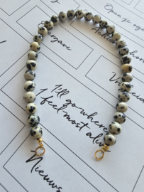 Dalmatiër Jaspis 50/50 beads
